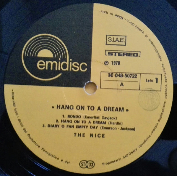 The Nice : Hang On To A Dream (LP, Comp)