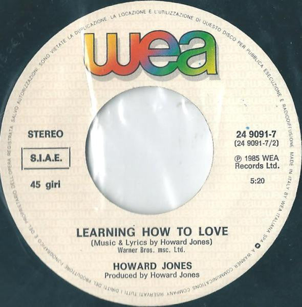 Howard Jones : Look Mama (7")