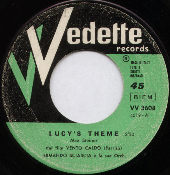 Armando Sciascia E La Sua Orchestra* : Aimez-Vous Brahms? (7")