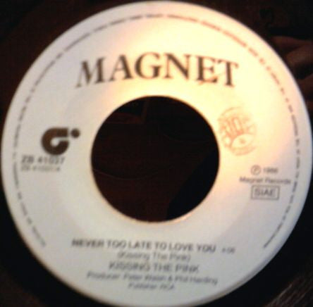 Kissing The Pink : Never Too Late To Love You (7")
