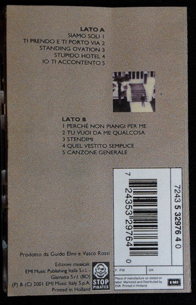 Vasco Rossi : Stupido Hotel (Cass)