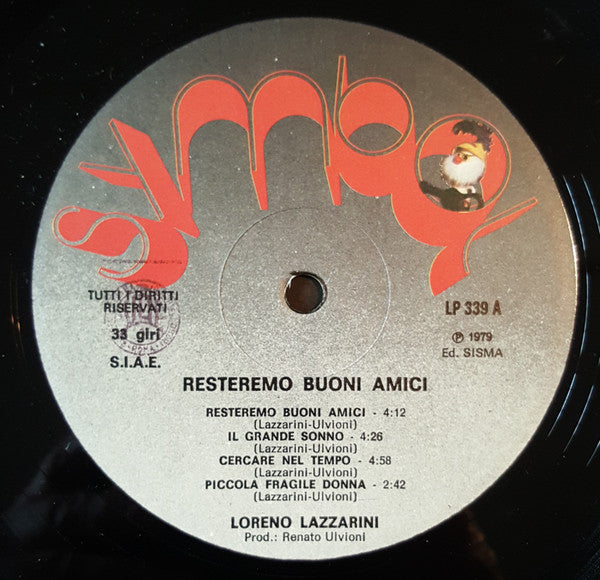 Loreno Lazzarini : Resteremo Buoni Amici (LP)