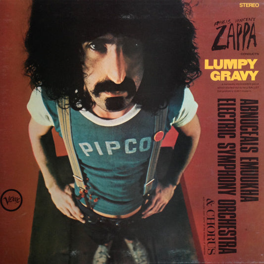 Francis Vincent Zappa* Conducts The Abnuceals Emuukha Electric Orchestra & Chorus* : Lumpy Gravy (LP, Album, RE, Gat)