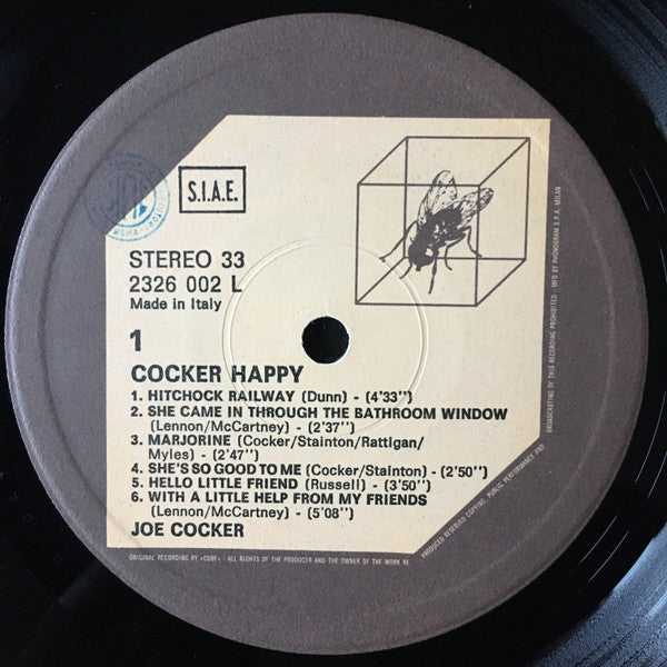 Joe Cocker : Cocker Happy (LP, Comp)
