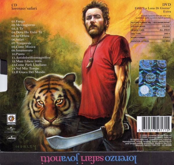 Lorenzo Cherubini : Safari (CD, Album, Ltd + DVD-V, PAL)