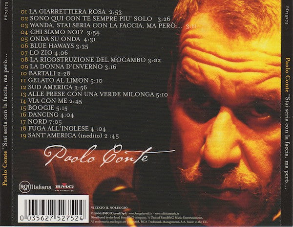 Paolo Conte : Stai Seria Con La Faccia, Ma Però... (CD, Comp, RM)