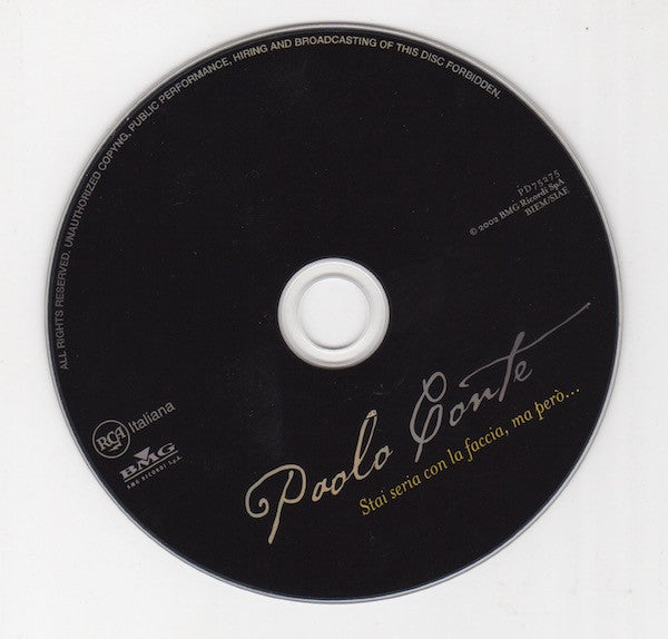Paolo Conte : Stai Seria Con La Faccia, Ma Però... (CD, Comp, RM)