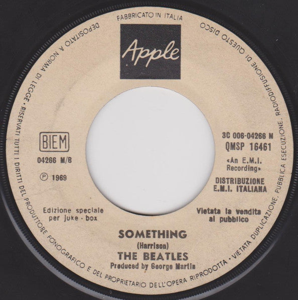 The Beatles : Come Together  (7", Jukebox)
