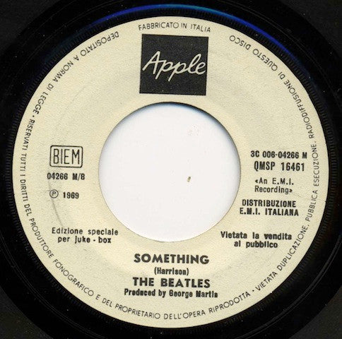 The Beatles : Come Together  (7", Jukebox)