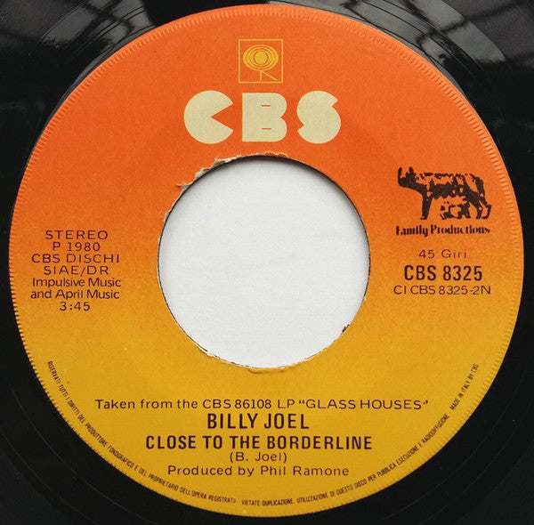 Billy Joel : All For Leyna (7")