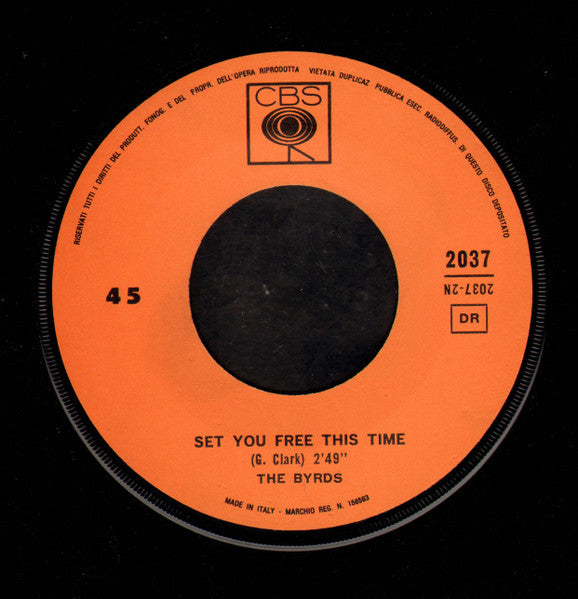 The Byrds : It Won't Be Wrong (7", Single)
