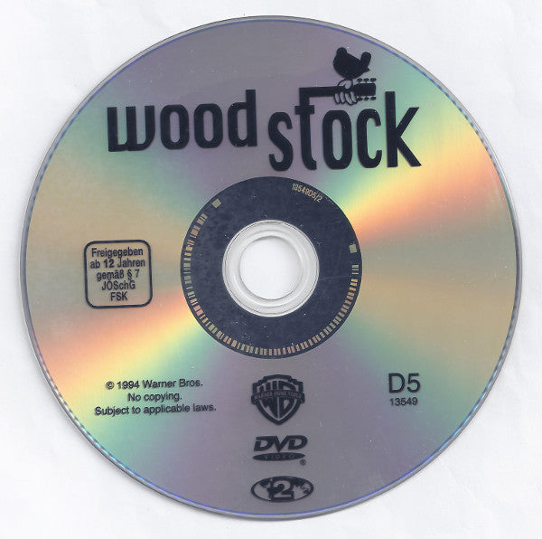 Various : Woodstock: The Director's Cut (DVD-V, PAL, Reg)