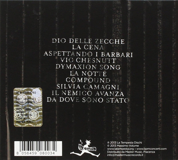 Massimo Volume : Aspettando I Barbari  (CD, Album, Dig)