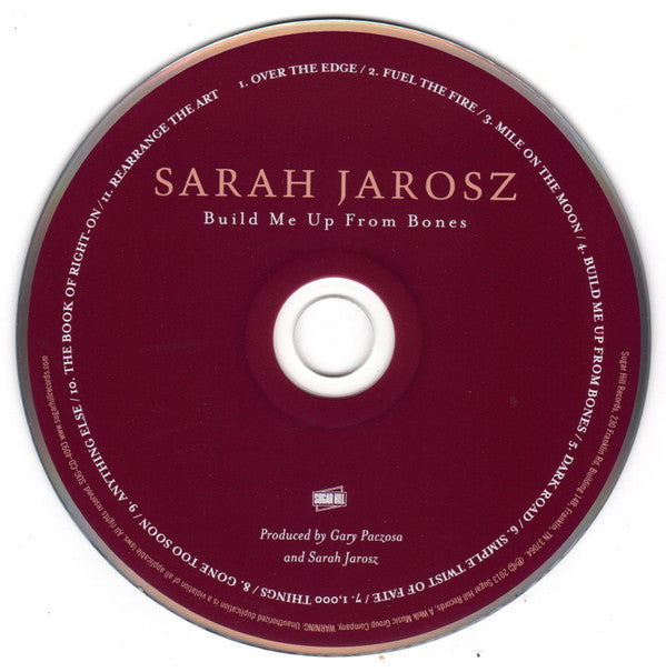 Sarah Jarosz : Build Me Up From Bones (CD, Album)