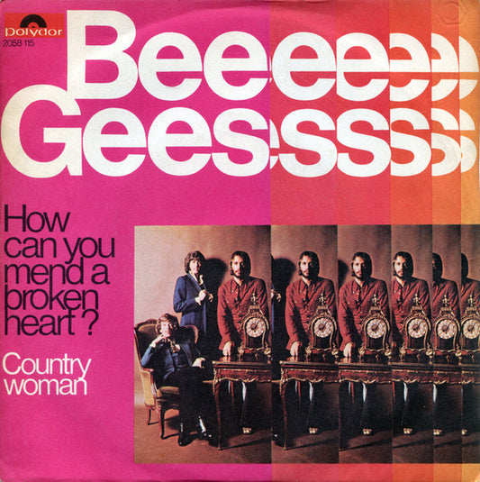 Bee Gees : How Can You Mend A Broken Heart (7")
