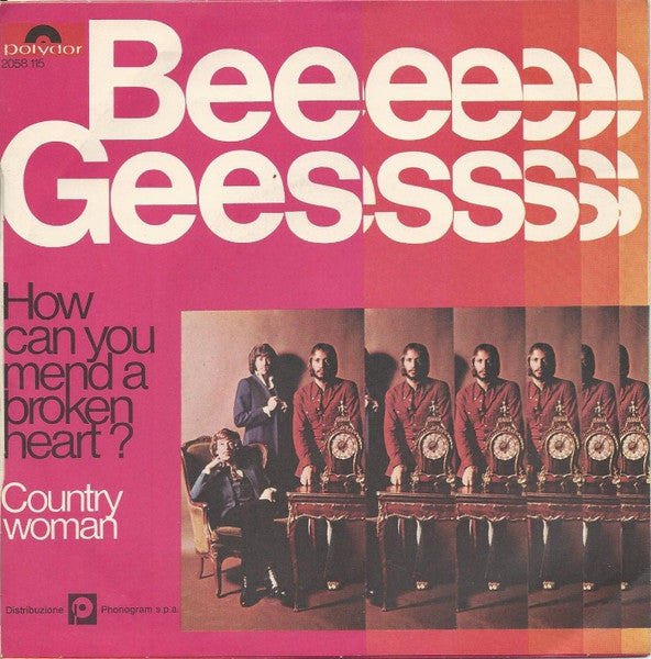 Bee Gees : How Can You Mend A Broken Heart (7")