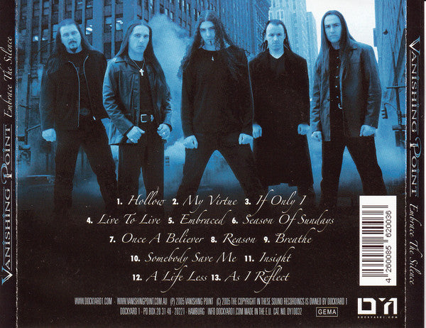 Vanishing Point (5) : Embrace The Silence (CD, Album, RE)