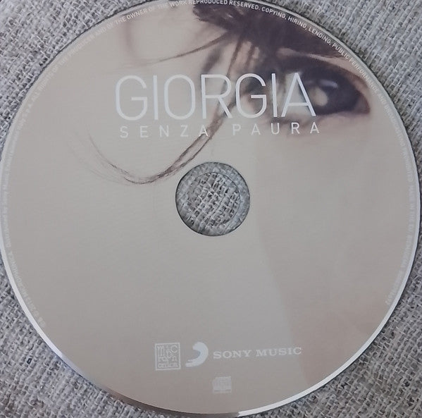 Giorgia : Senza Paura (CD, Album, Dig)