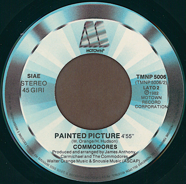Commodores : Turn Off The Lights (7", Single)