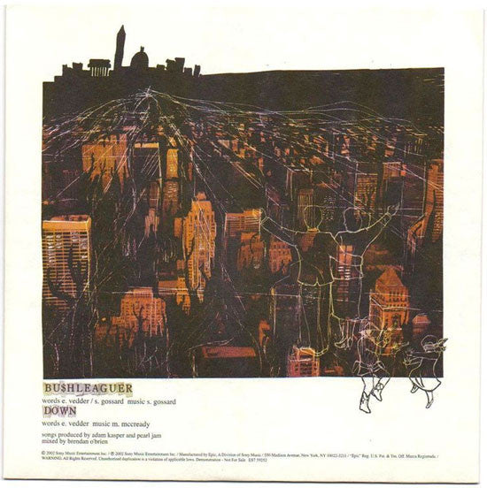 Pearl Jam : Bu$hleaguer (7", Single, Promo)