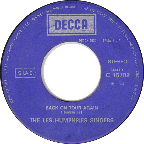 Les Humphries Singers : Kansas City  (7")