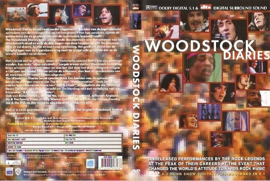 Various : Woodstock Diaries (DVD-V, RM, PAL, Zon)