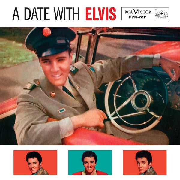 Elvis Presley : A Date With Elvis (LP, Comp, Mono, RE)