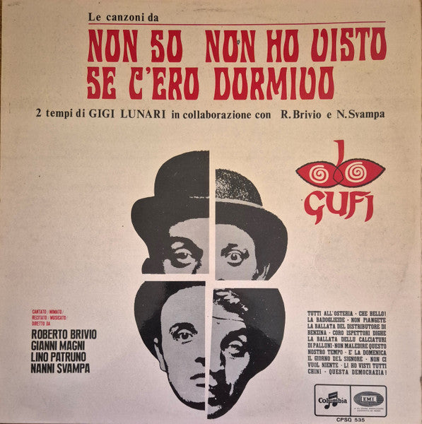 I Gufi : Non So Non Ho Visto Se C'Ero Dormivo (LP)