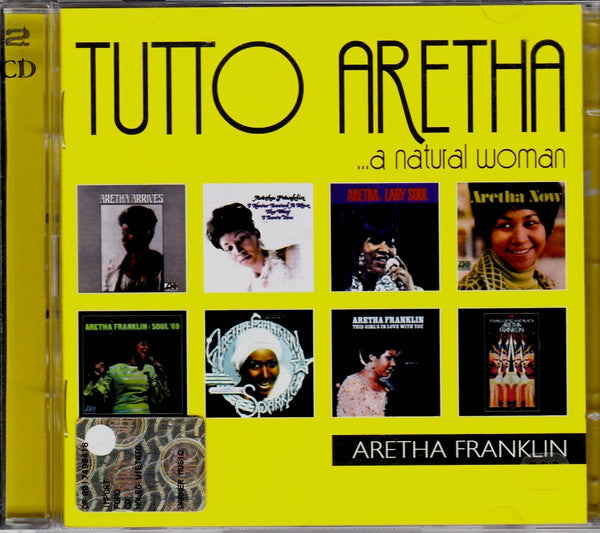 Aretha Franklin : Tutto Aretha ... A Natural Woman (2xCD, Comp)