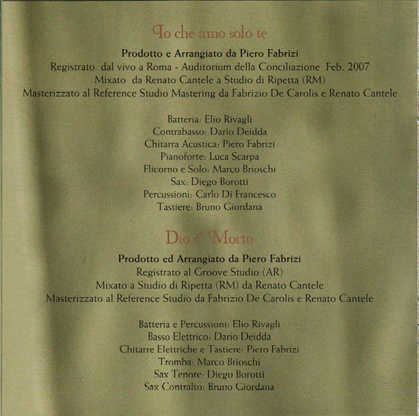 Fiorella Mannoia : Canzoni Nel Tempo (2xCD, Comp)