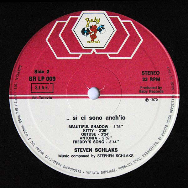 Stephen Schlaks : ...Si Ci Sono Anch'Io - Le Nuove Melodie Classiche (LP, Album, RE, Gat)