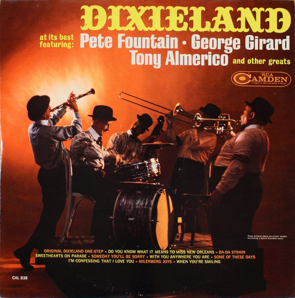 Various : Dixieland At It's Best (LP, Comp, Mono)
