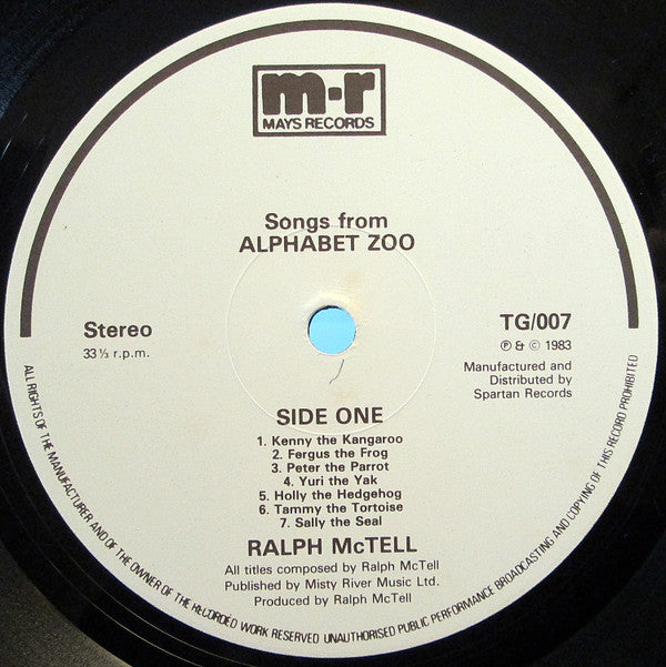 Ralph McTell : Songs From Alphabet Zoo (LP, Album)