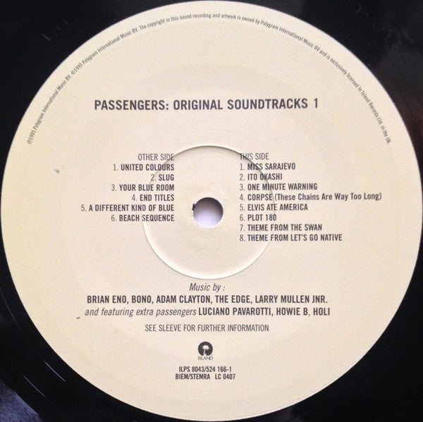 Passengers : Original Soundtracks 1 (LP, Album)