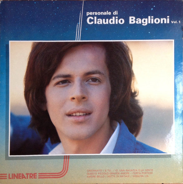 Claudio Baglioni : Personale Di Claudio Baglioni Vol. 1 (LP, Comp)