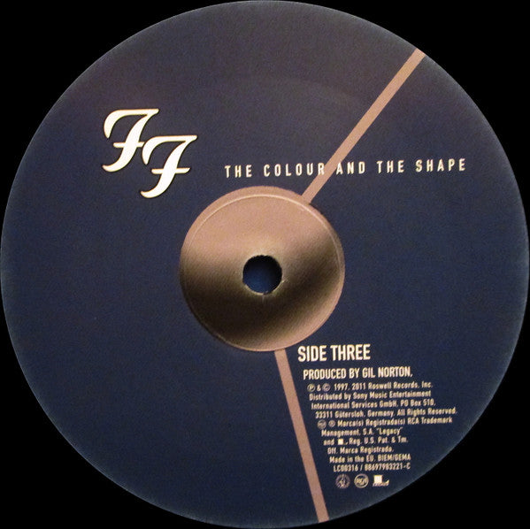 Foo Fighters : The Colour And The Shape (2xLP, Album, RE, RP)