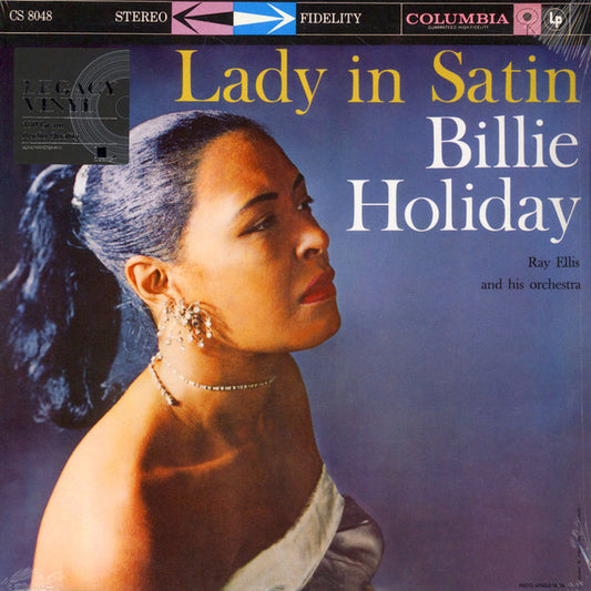 Billie Holiday With Ray Ellis And His Orchestra : Lady In Satin (LP, Album, RE, 180)