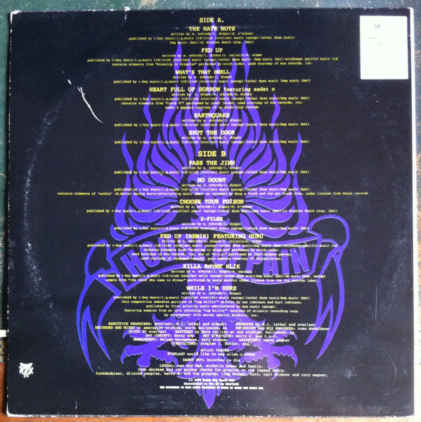 House Of Pain : Truth Crushed To Earth Shall Rise Again (LP, Album)