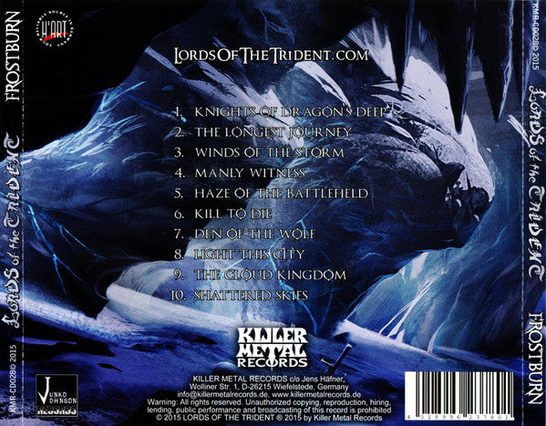 Lords Of The Trident : Frostburn (CD, Album)