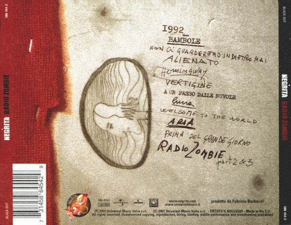 Negrita : Radio Zombie (CD, Album, RE)