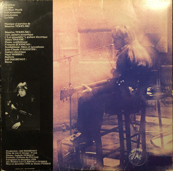 Mama Béa Tékielski : La Folle (LP, Album, Gat)
