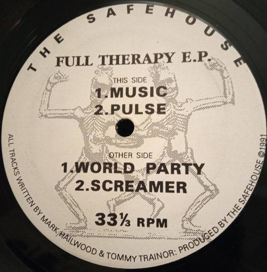 The Safehouse : Full Therapy E.P. (12", EP)