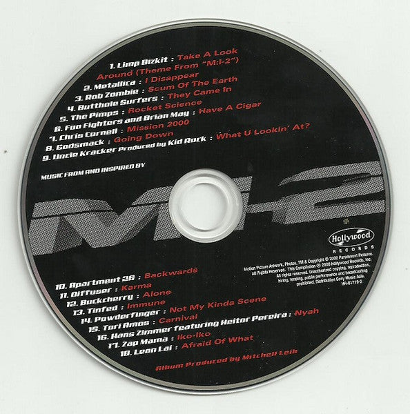 various : Music From And Inspired By M:I-2 (CD, Comp)