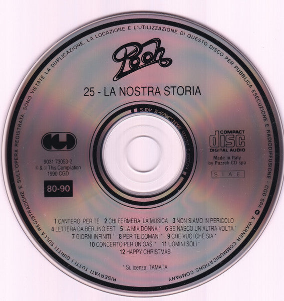 Pooh : Pooh 25 La Nostra Storia (2xCD, Comp)