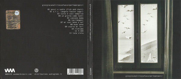 Giorgio Canali & Rossofuoco : Perle Per Porci (CD, Album)