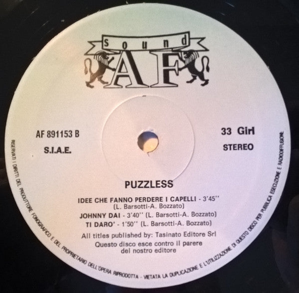 Puzzless : Puzzless (LP)