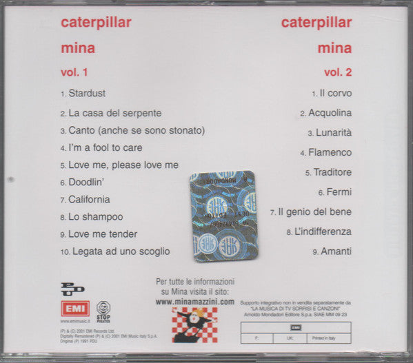 Mina (3) : Caterpillar Vol. 1/2 (2xCD, Album, RM)