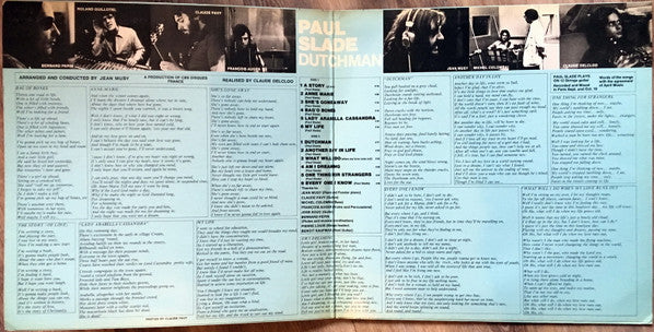 Paul Slade : Dutchman (LP, Album, Gat)