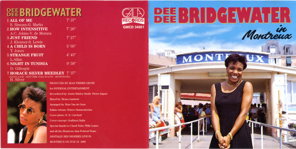 Dee Dee Bridgewater : In Montreux (CD, Album, RE)